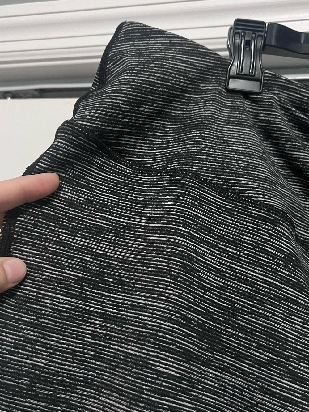 Torrid Vintage Y2K Heathered Gray Compression Leggings - Picture 3 of 4